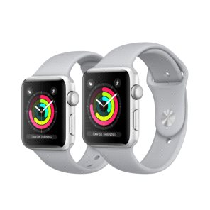 Apple W S3 38mm Silver Case Fog S. Band