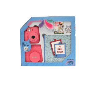 Mini 9 Box Scrapbook FLA Pink